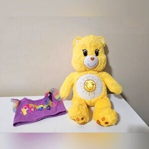 2015 Care Bears "funshine Bear"- Build A Bear Workshop - 18" Plush Toy